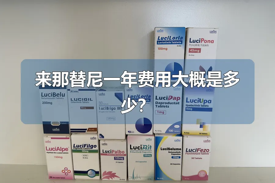 来那替尼一年费用大概是多少？
